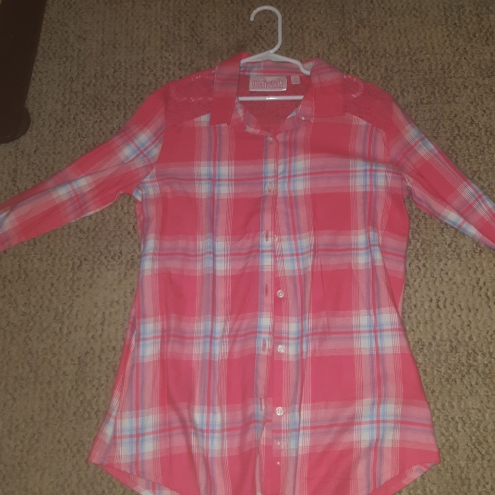 Green soda Flannel